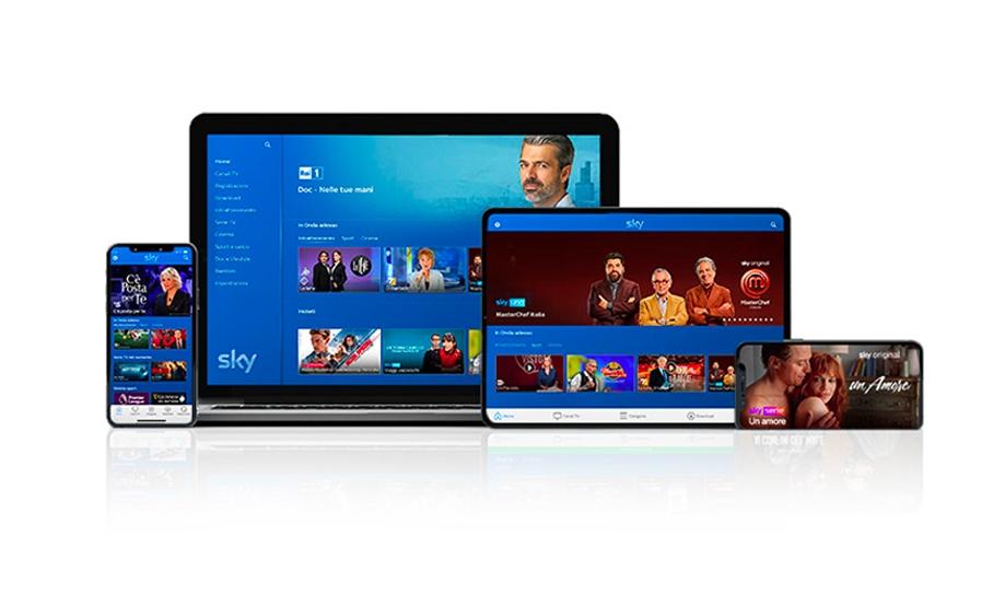 sky go App desktop and tablet