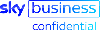 Logo Sky business Confidential